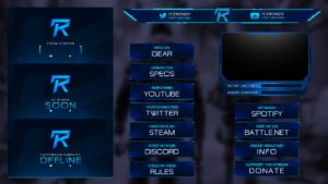 twitch streaming overlay