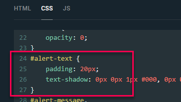 where to edit text css setting