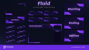 fluid twitch overlay package