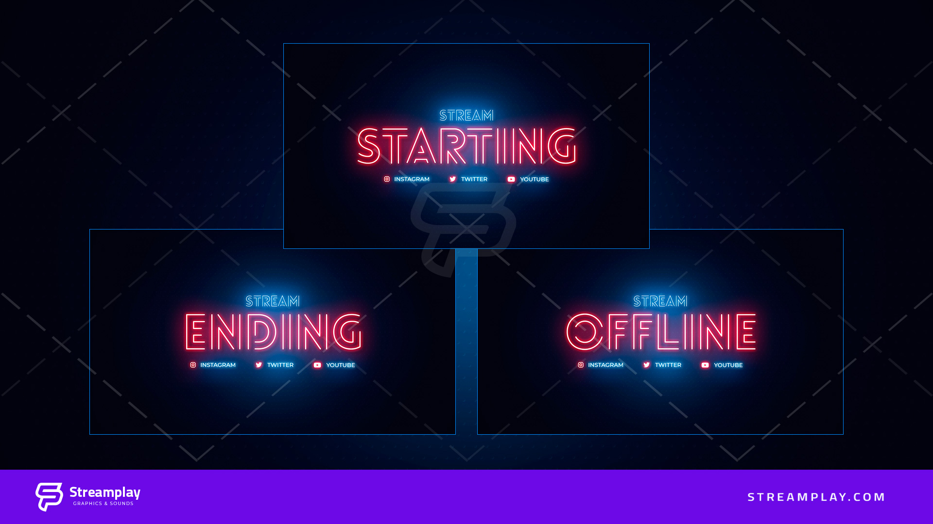 stream starting soon overlay with timer