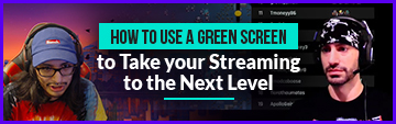 how to use a green screen for streaming