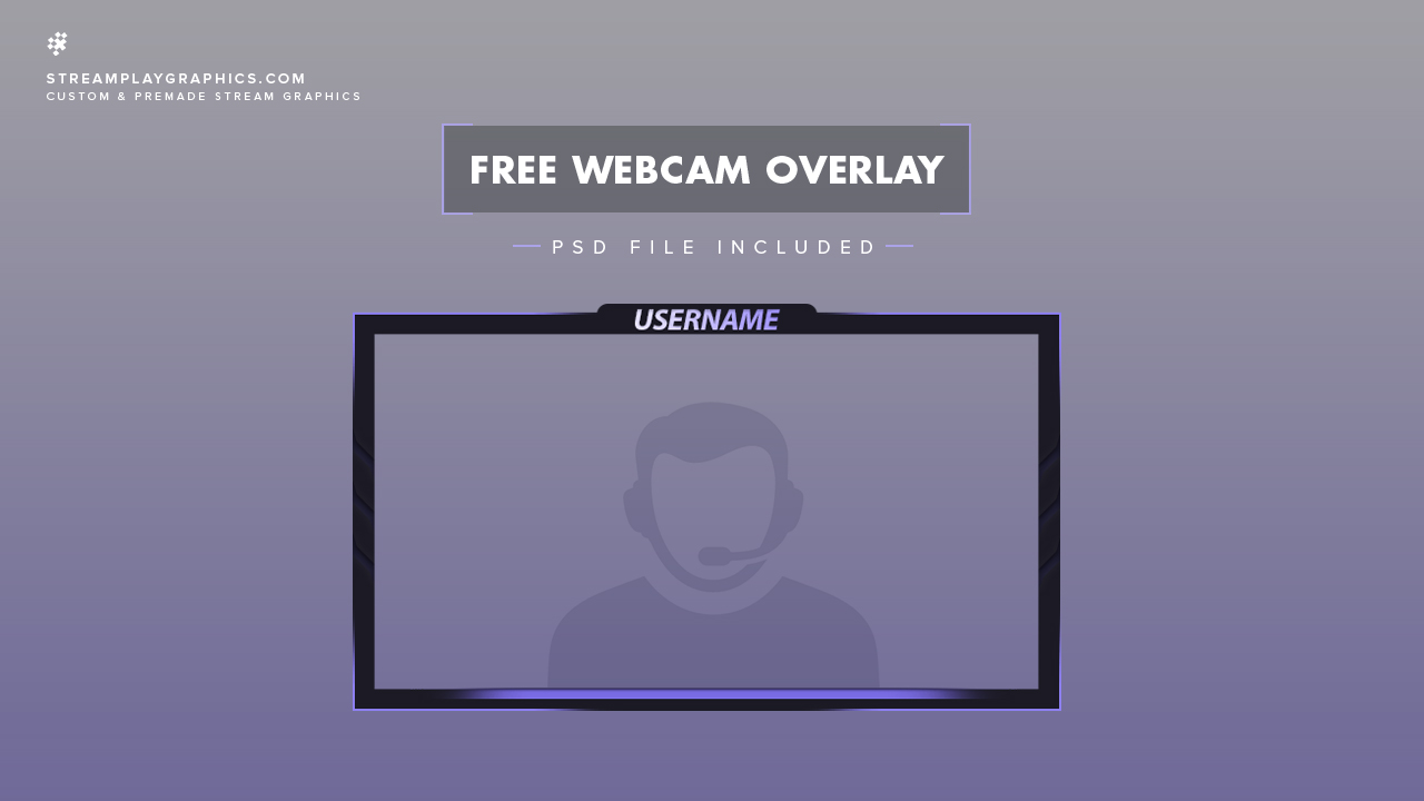 free webcam overlay simple
