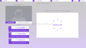 purple stream overlay package