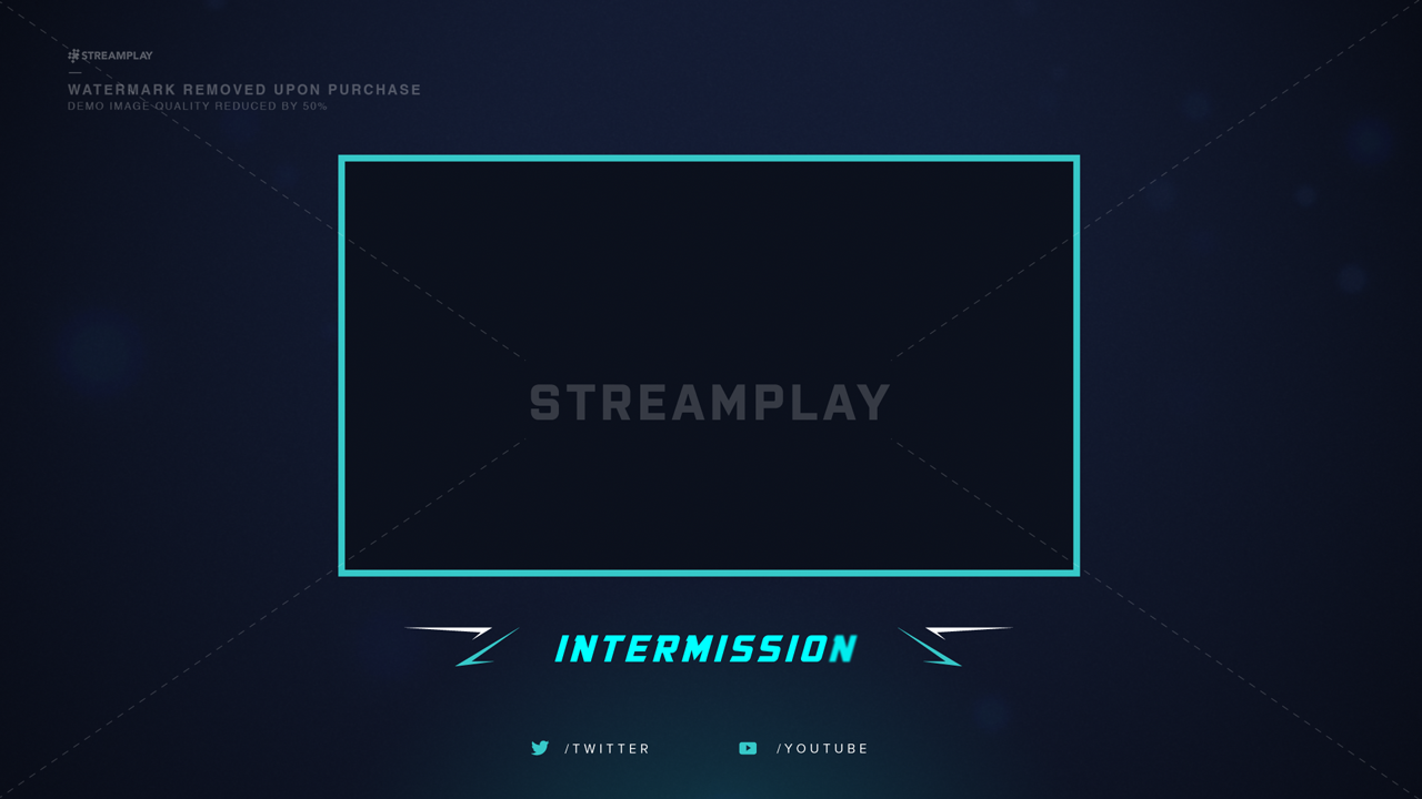 stream intermission screen