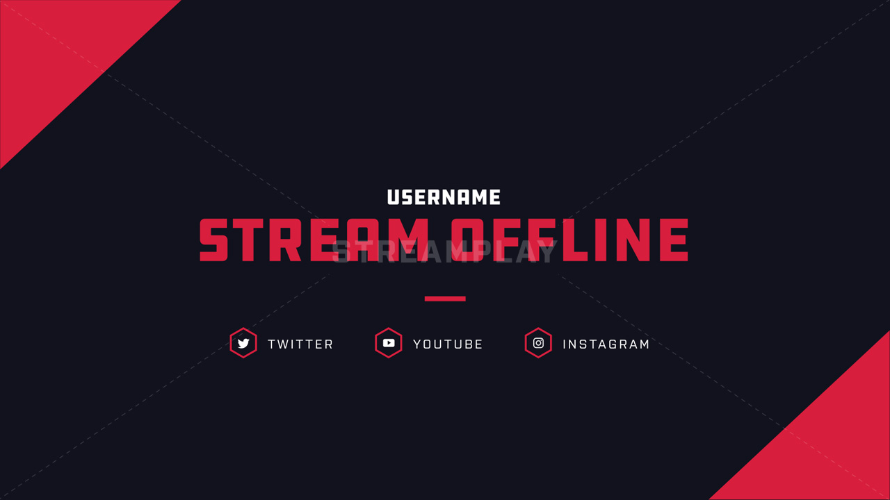 preview of the deadlock twitch offline banner