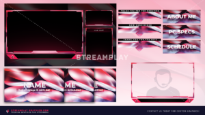 our shimmer stream overlay package