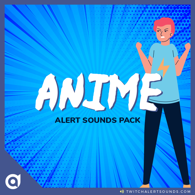 Anime Sound Pack For Streamers Twitch Alert Sounds