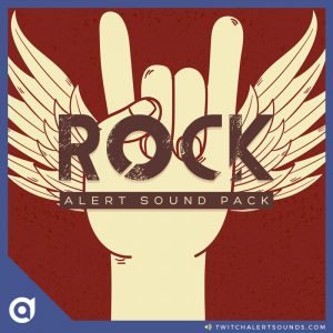 rock stream alert sound package