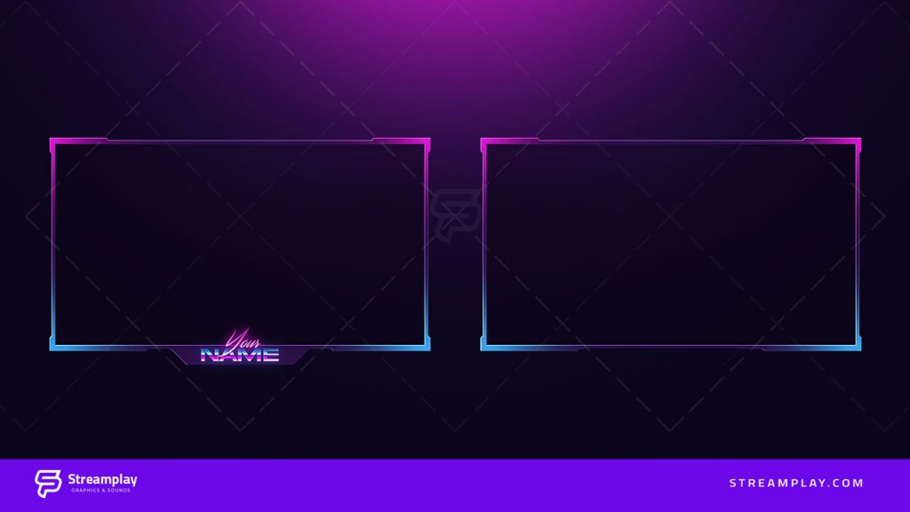 Miami Vice Animated Stream Package - Streamplay Graphics