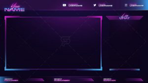 Miami Vice Animated Stream Package - Streamplay Graphics