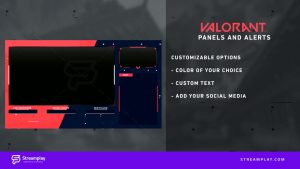 Valorant Stream Package - Streamplay Graphics